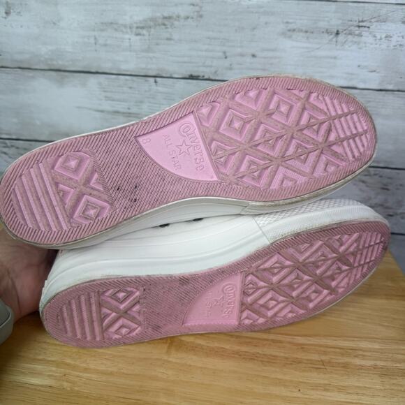 Converse Chuck Taylor Special Edition Lift Hearts Sneakers Size 10 - Picture 7 of 7